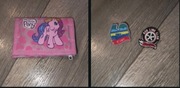 My little pony portfel i przypinki 