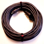 Przedłużacz budowlany 35m 3 x 2,5mm2 - czarny