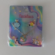 Zestaw naszyjnik i zawieszki dla dziewczynki