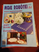 Moje Robótki 4/2000 Haft krzyżykowy Płaski Patchowk
