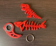 KEYRAMBIT galaxy red breloczki HIT TIK TOKA combo