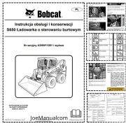 Bobcat T650 Skidsteer Ładowarka Instrukcja obsługi i konserwacji