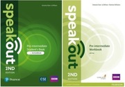 SPEAKOUT 2ND EDITION PRE INTERMEDIATE KOMPLET PEARSON + Gratisy: