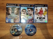Zestaw Gier Gry na PlayStation 2 PS2  Pro Evolution Soccer i fifa, PES