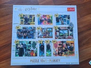 Mega paka puzzle Harry Potter 10 w 1 plus plakaty 