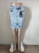 Nowa damska spódnica jeansowa DISHE S/36 jasnoniebieska