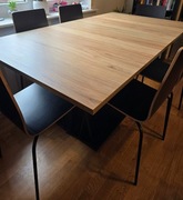 Stół rozkładany Brolo Typ BROT02 z krzesłami