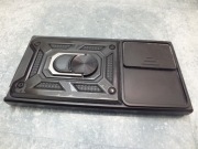 Etui Pancerne Samsung S23 Ultra Czarne Case Podstawka Zamykana osłona 