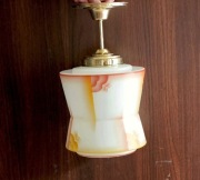 Piękna lampa ampla art-deco modernizm lata 30  kubizm 