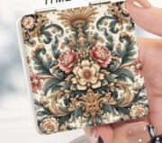 Lusterko kieszonkowe zamykane styl barokowy