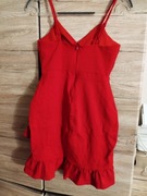 Sukienka mini czerwona xs