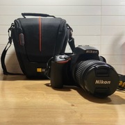 Aparat Nikon D3500 + Torba CASE LOGIC DCB-306