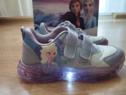 ŚWIECĄCE BUTY PÓŁBUTY FROZEN ELZA KRAINA LODU R 30