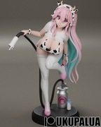 Figurka druk 3D żywica 12K " Super Sonico - F1217 " - 204 mm