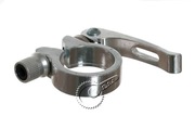 Zacisk obejma podsiodłowa 34,9mm srebrna HC 31036