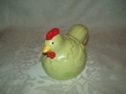 SKARBONKA - CERAMICZNA KURKA z prl-u