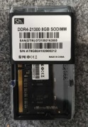 Pamięć Sh. DDR4 –21300 8GB SODIMM 2666 MT/s nowa