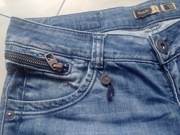 ONLY SPODNIE JEANSY RURKI JASNE*36/S