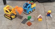 Lego Duplo 10812 ciężarówka i koparka gąsienicowa