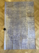 Śląsk Gliwice Duża Szczegółowa Stara Mapa