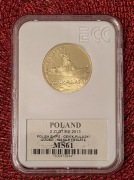 "2zlote"-2013r. "Fregata Rakietowa "Gen.K.Pułaski"