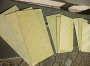 bakielit laminat szklano epoksydowy 1,6mm 9 SZTUK  38x19cm 35x18cm 32x18cm