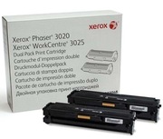 Tonery Oryginalne Xerox 3020 (106R03048) (Czarne) (dwupak)