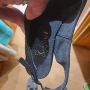 Czółenka szare r 39  , nowe:)