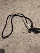 Kabel zasilający czarny "koniczynka 1,5 metra