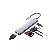 Adapter USB-C 7w1 – Wielofunkcyjny Hub z HDMI, USB, SD/TF