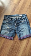 Krótkie spodenki jeansowe M