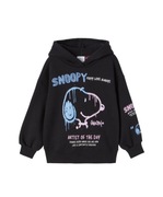 Bluza z kapturem granatowo/czarna rozmiar 158 cm