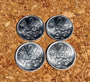 2 złote 1974 PRL 4 szt Mennicze