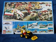 LEGO System 6512 Landscape Loader koparka układarka kompletny