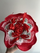 Bukiet z pampersów prezent dziecko tort chrzest