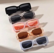 Okulary przeciwsłoneczne y2k 1szt retro