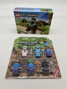 Zestaw klocków my world seria minecraft figurki