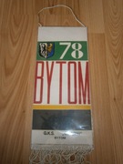 Proporczyk sportowy łyżwiarstwo GKS Czarni Bytom