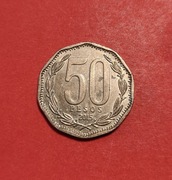 Moneta 50 peso 2015, Chile