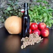 Butelka z kapslem Weki Przetwory Soki Nalewki