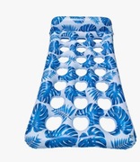 Materac dmuchany do pływania monstera liście 190 x 90 cm