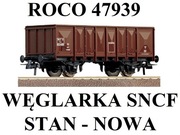 GLEDZIU KOLEJKA ROCO 47939 WAGON WĘGLARKA SNCF NOWA. PASUJE DO PIKO.