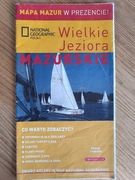 Wielkie jeziora mazurskie - mapa