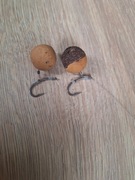 Przypony karpiowe D-rig 25 cm hand made materiały marki fox sztuk 2