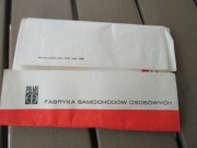 NOTESIK KARTKI DO ORGANIZERA XXV LAT FSO POLSKI FIAT 125p PRL LATA 70