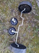 Wertykulator Macallister koła oś