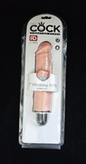 King Cock 7'' Vibrating Stiffy - realistyczny wibrator 17 cm