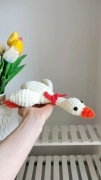 Gęś na szydełku handmade