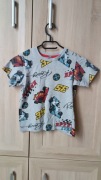 Dziecięcy t-shirt z krótkim rękawem 122 cm