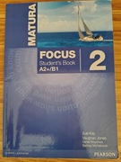Podręcznik  Matura Focus 2. Student's Book A2+/ B1 i Word Store. Pearson 
